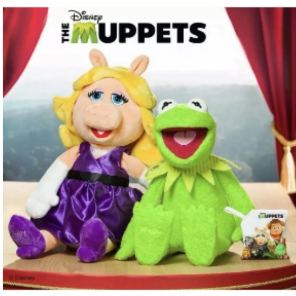 Kermit the Frog and Miss Piggy Scentsy Buddies